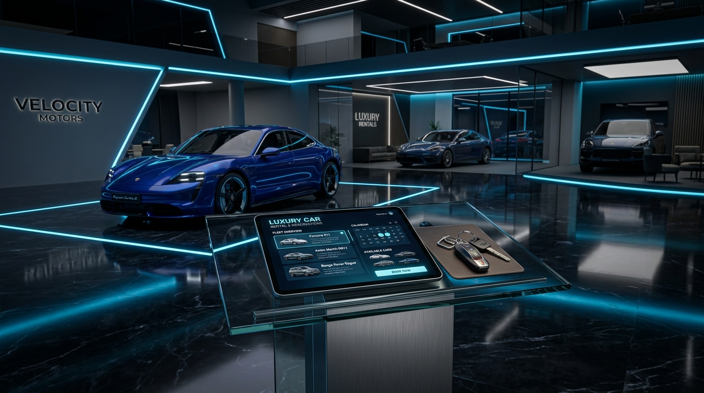 Otomotiv ve Araç Kiralama Web Tasarımı